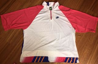 Nike Challenge Court Tennis Polo Andre Agassi Vintage 90s Retro Xl