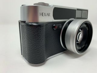 RARE AND Konica Hexar AF Silver 35mm Rangefinder Film Camera 6