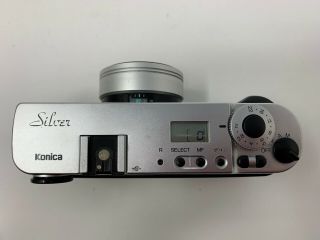 RARE AND Konica Hexar AF Silver 35mm Rangefinder Film Camera 7
