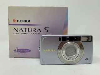 And Rare Fujifilm Natura S 35mm Film Camera Ebc 24mm F1.  9