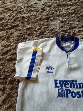 Mega Rare vintage Leeds United Football Shirt Size Large 1ST. 2