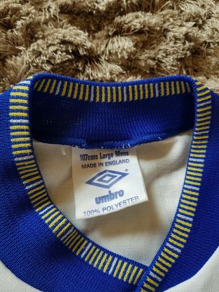 Mega Rare vintage Leeds United Football Shirt Size Large 1ST. 3