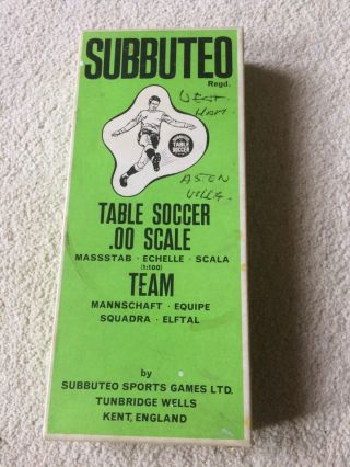 4 Vintage Subbuteo Teams in boxes 2
