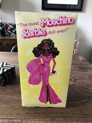 LIMITED EDITION Moschino Barbie Doll AA Met Gala Rare 9