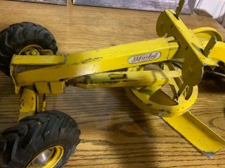 Vintage Doepke Model Toys,  Adams Motor Road Grader Diesel Pressed Steel,  1950 ' s 3