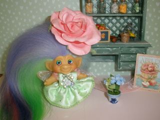 Dam Troll Doll Vintage 1960s Petite 2 - 1/2 
