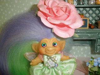 Dam Troll Doll Vintage 1960s Petite 2 - 1/2 