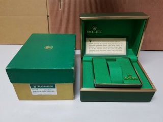 Authentic Rolex Vintage 70s Usa Bufkor Watch Box Submariner 1680