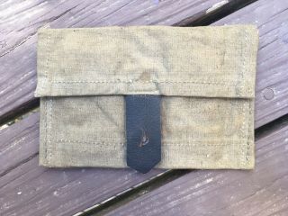 Soviet Russian Ww2 Ammo Pouch - 1942 Dated