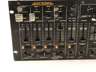 Numark DM 1975 PPD Vintage Mixer sampler Digital PPD DJ PRO 2
