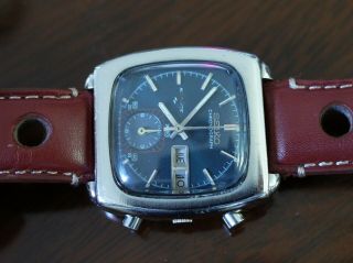 Vintage mens Seiko Monaco automatic chronograph 7016 - 5001 all rare 8