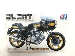 Tamiya 1/12 Ducati 900ss Model Kit Motorcycle Number 25 Vintage