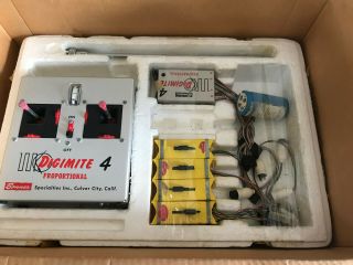 Bonner Digimite 4 Channel Vintage Complete Rc System Complete