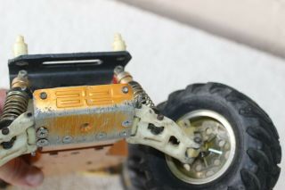 Vintage RC10 Team Associated Gold Pan chassis 8