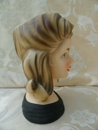 Vintage Head Vase Headvase 6 1/2 