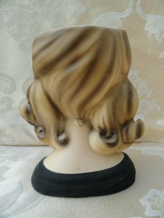 Vintage Head Vase Headvase 6 1/2 