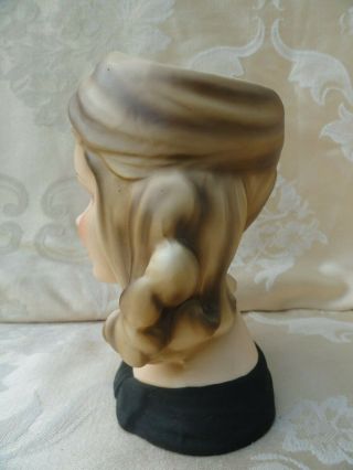 Vintage Head Vase Headvase 6 1/2 