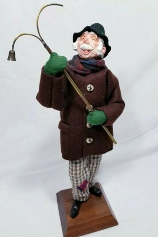 Rare Simpich Characters Doll Lamplighter Caroles Series 13 "