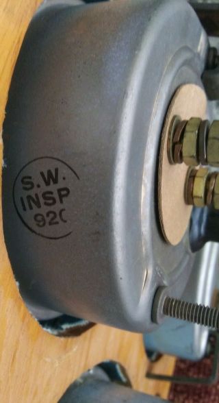 Vintage Chris Craft Stewart Warner Gauge Panel Twin Engine 10