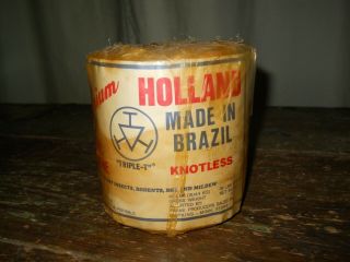 Vintage Holland Hay Baler Twine Salesman Sample Package Premium Triple T Rare