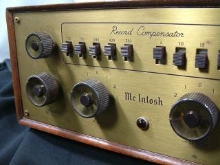 VINTAGE McINTOSH C8 (TUBE) RECORD COMPENSATOR 4