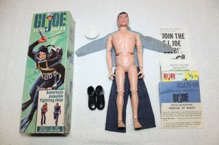 Vintage GI Joe 1964 - Action Sailor 7600 w/ Box & Paperwork 2