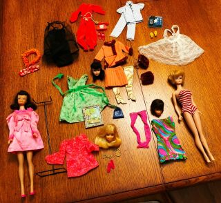 Barbie,  Midge,  Additional Heads,  Clothes And Accessories