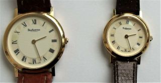 Burberrys Gents Watch 6000G With Two Tone Face 3