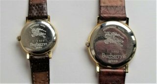 Burberrys Gents Watch 6000G With Two Tone Face 4