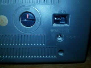 Vtg SONY ICF - 6800W FM/AM MW/SW Shortwave Multi - Band Receiver Radio Sounds Good 12