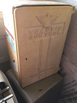 Eagle Signal Traffic Light Control Box Vintage (locked)