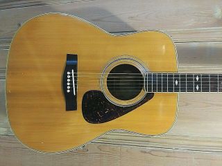 Yamaha Fg - 365s Acoustic Guitar Vintage 
