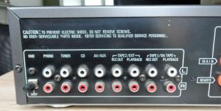Vintage Technics SU - V40 Integrated Amplifier In Full 8