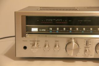 Vintage Audio SANSUI G - 4700 STEREO RECEIVER Amplifier Fully 5
