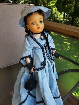 Vintage 1961 Madame Alexander 21 " Cissy Doll Scarlett O 