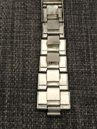 Vintage Rolex Oyster Riveted Stainless Steel Bracelet 19mm 1961 5