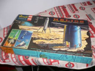 Rare Revell 1959 H - 1829:198 Helios Lunar Landing Craft