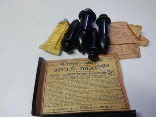 Dr Youngs Perfection Rectal Dilators Vintage