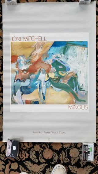 Joni Mitchell Mingus Poster (vintage Promo,  24x36)