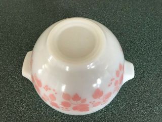 Vintage Pyrex Pink Gooseberry Cinderella Bowl Set 7