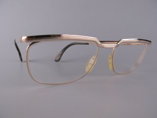 Vintage Marwitz Optima Chinked Gold Filled Eyeglasses Size 56 - 20 Made In Germany