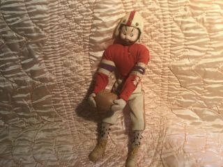 Vintage Klumpe Roldan Doll Football Player Rare