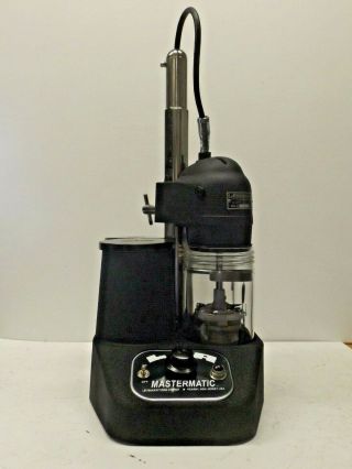 Vintage Restored L & R Mastermatic Watch Cleaning Machine Jewelry Cleaner Tool