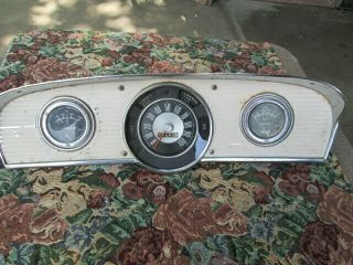Vintage 1961 - 66 Ford Truck Speedometer Gauge Cluster, .