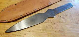 Tru Bal Henry Mcevoy Vintage Throwing Knife W/sheath