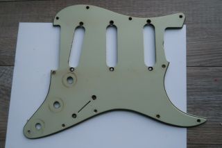1962 Fender Stratocaster Nitrate Celluloid Green Pickguard Usa Vintage Ri