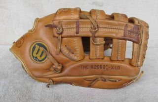 Vintage Usa Wilson A2000 Xlo 12 " Baseball Glove Rht