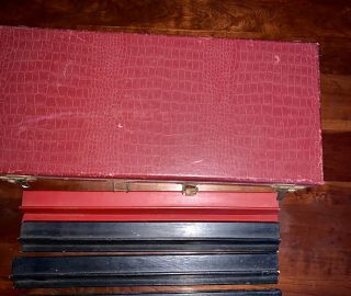 Vintage MAH JONG SET 152 Tiles In Case With Score Pad 5