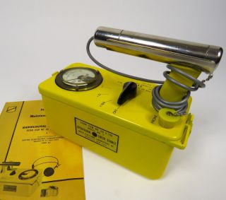 Vintage Anton Radiological Geiger Counter Survey Meter Ocdm Cd V - 700 Model 5