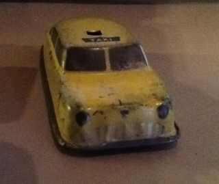 1950’s Argo Vintage Tin Toy Car Taxi,  Japan
